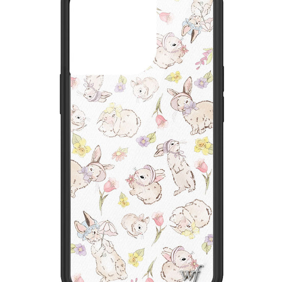 Wildflower Bunnies In Bonnets iPhone 13 Pro Case