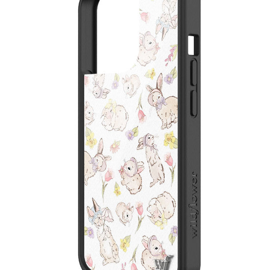 Wildflower Bunnies In Bonnets iPhone 13 Pro Case