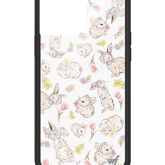 Wildflower Bunnies In Bonnets iPhone 13 Pro Max Case