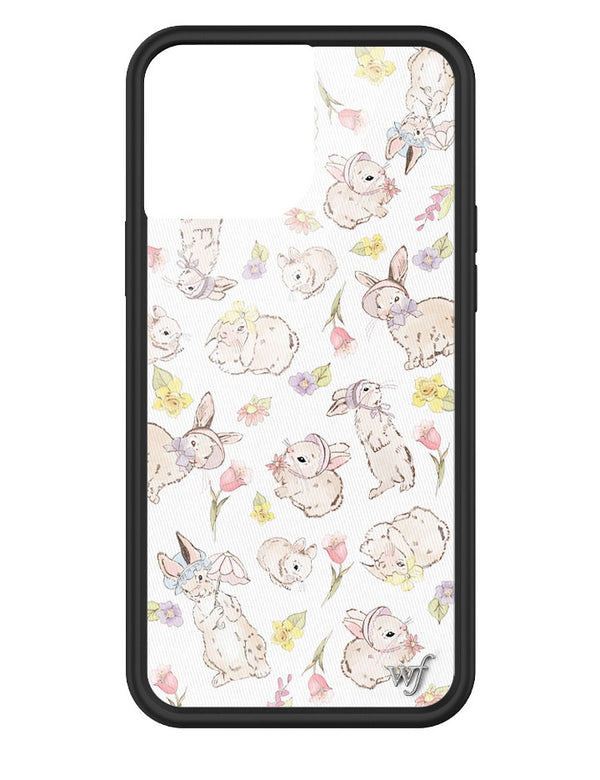 Wildflower Bunnies In Bonnets iPhone 13 Pro Max Case