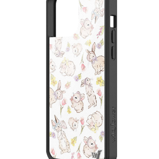 Wildflower Bunnies In Bonnets iPhone 13 Pro Max Case