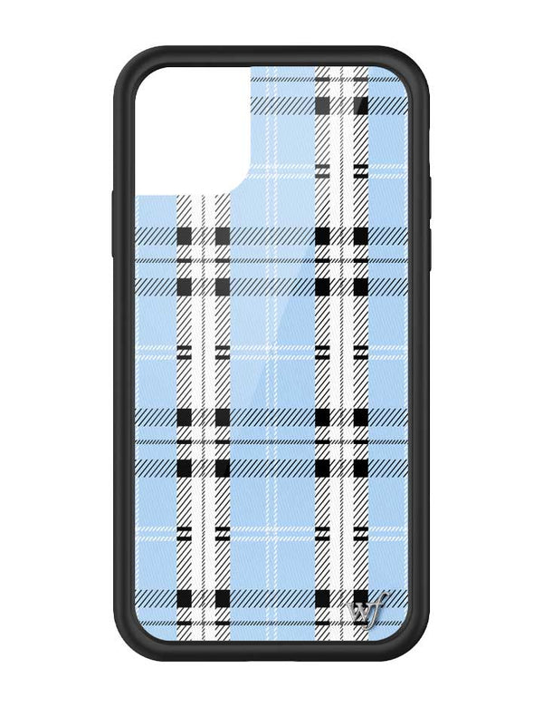 Wildflower Plaid | Blue iPhone 11 Case