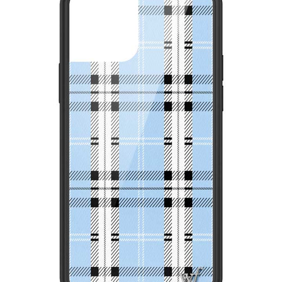 Wildflower Plaid | Blue iPhone 12 12 Pro Case