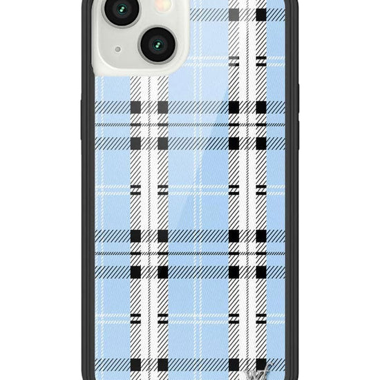 Wildflower Plaid | Blue iPhone 14 Case