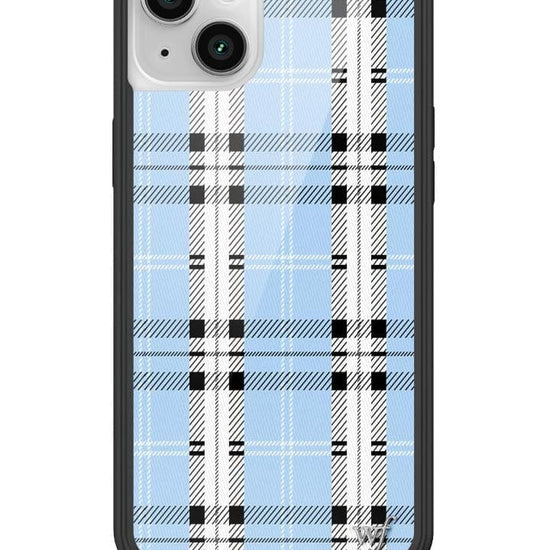 Wildflower Plaid | Blue iPhone 14 Plus Case