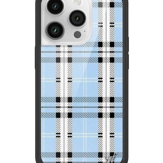 Wildflower Plaid | Blue iPhone 14 Pro Case