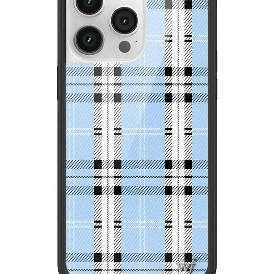 Wildflower Plaid | Blue iPhone 14 Pro Max Case