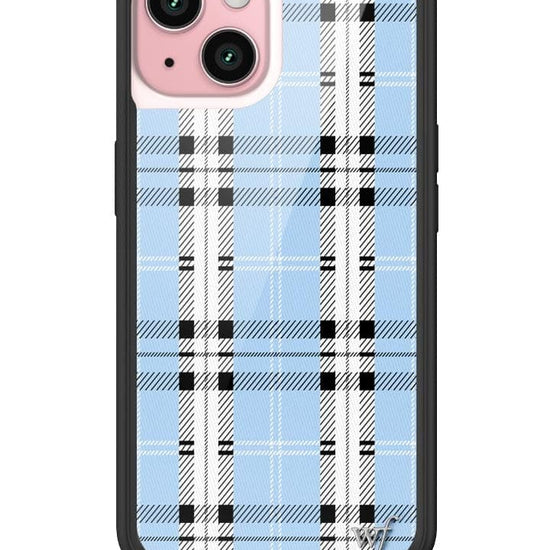 Wildflower Plaid | Blue iPhone 15 Case