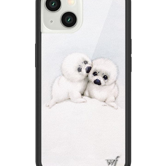 Wildflower Baby Seals iPhone 13 Case