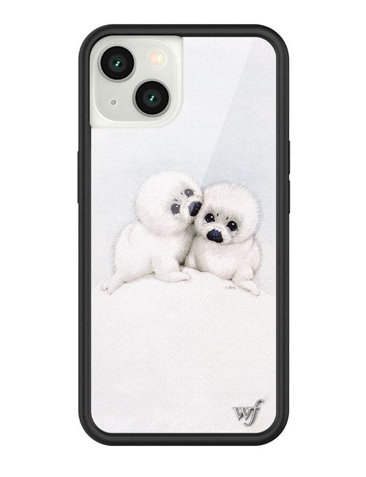 Wildflower Baby Seals iPhone 13 Case