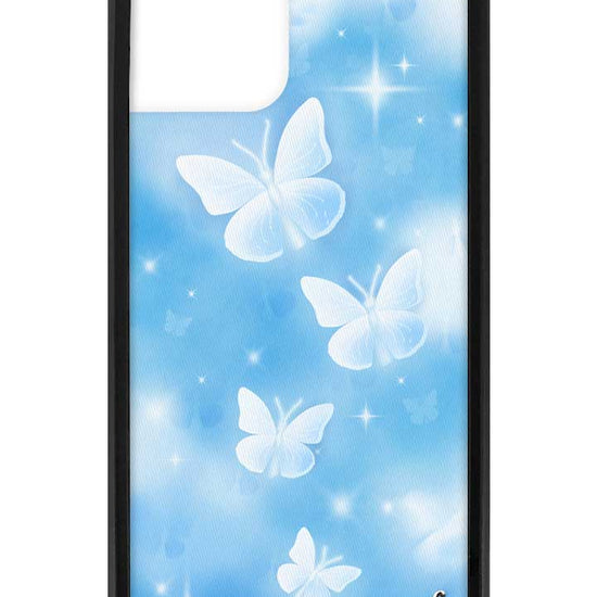 wildflower butterfly sky iphone 11 pro case