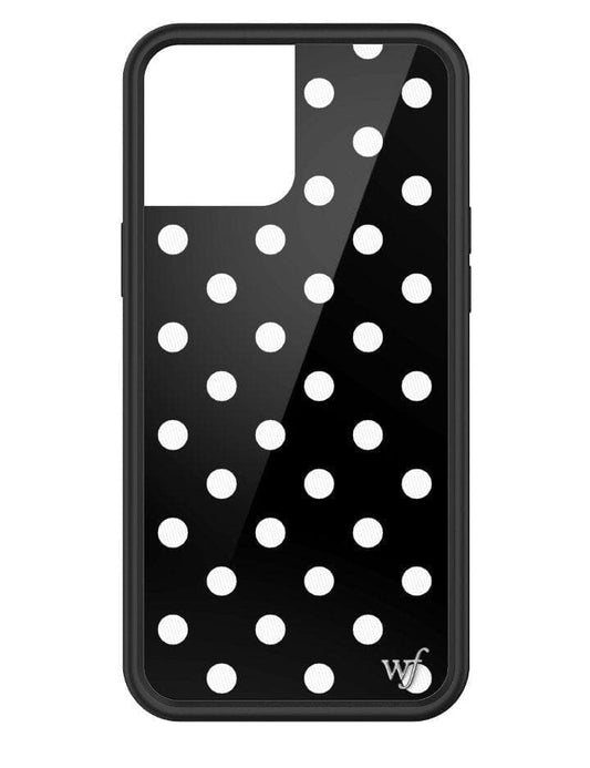 Wildflower Polka Dot | Black and White iPhone 12 Pro Max Case