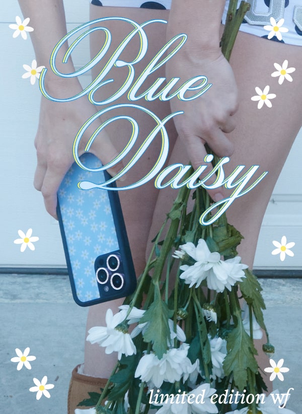 Blue Daisy Mobile Banner