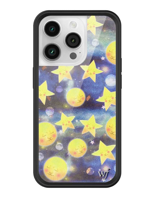 wildflower-iphone-case-14-pro-celestial-dreaming-moon-stars-universe-sky-blue-yellow-smile-fashion