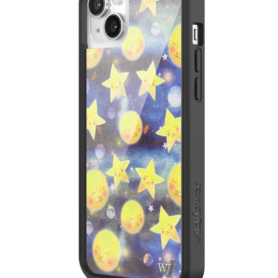 wildflower-iphone-case-14-plus-celestial-dreaming-moon-stars-blue-yellow-white-sweet-universe-fashion