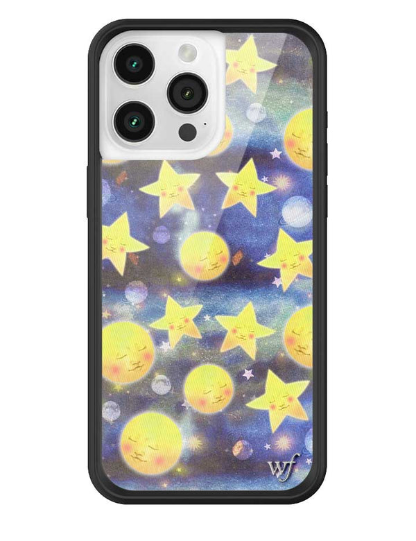 wildflower-iphone-case-15-pro-max-celestial-dreaming-moon-stars-universe-sky-blue-yellow-smile-fashion