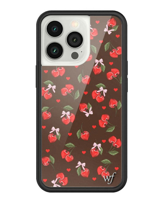 wildflower chocolate cherries iphone 13 pro case