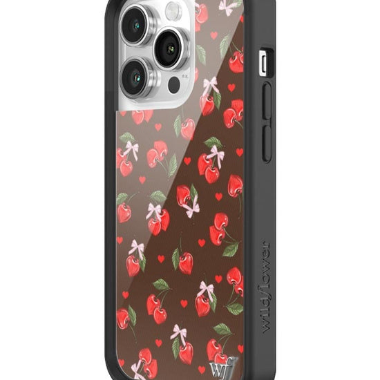 Wildflower Chocolate Cherries iPhone 14 Pro Case