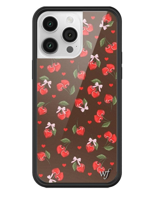 wildflower chocolate cherries iphone 14 pro max case