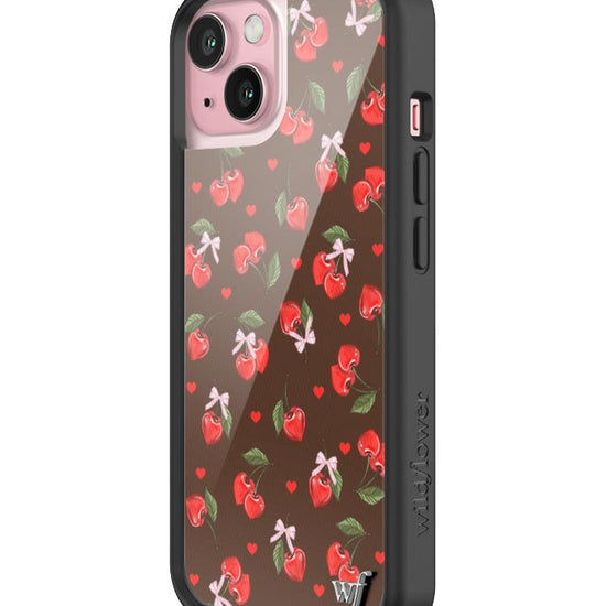 Wildflower Chocolate Cherries iPhone 15 Case