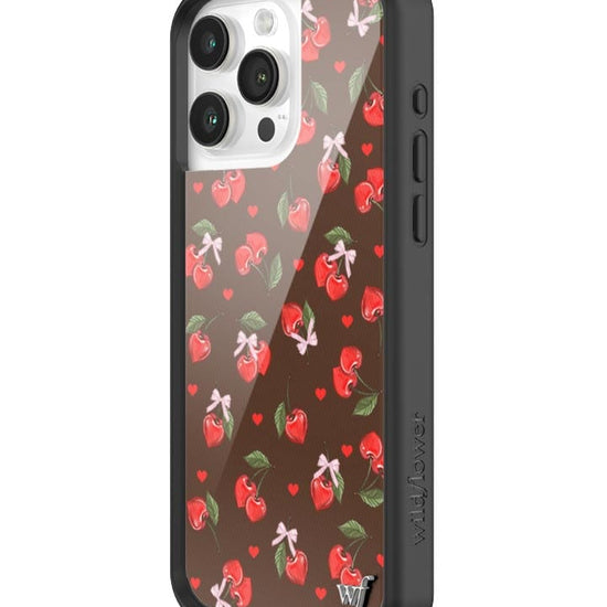 wildflower chocolate cherries iphone 15 pro max case