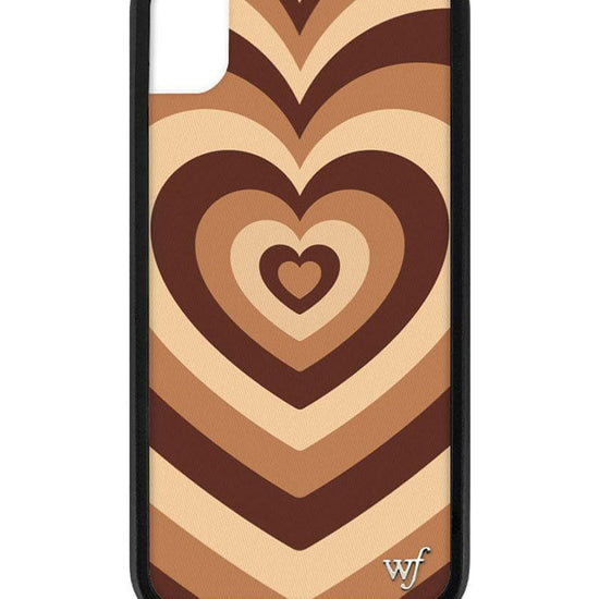 Wildflower Latte Love iPhone XR Case