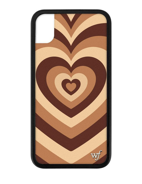 Wildflower Latte Love iPhone XR Case