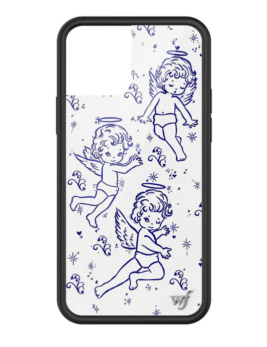 wildflower cherubs iphone 12/12 pro case