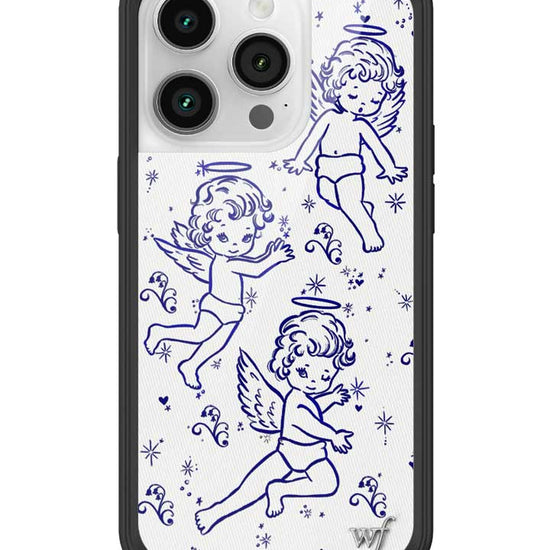 Wildflower Cherubs iPhone 14 Pro Case