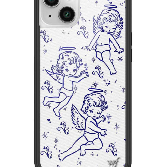 Wildflower Cherubs iPhone 14 Plus Case