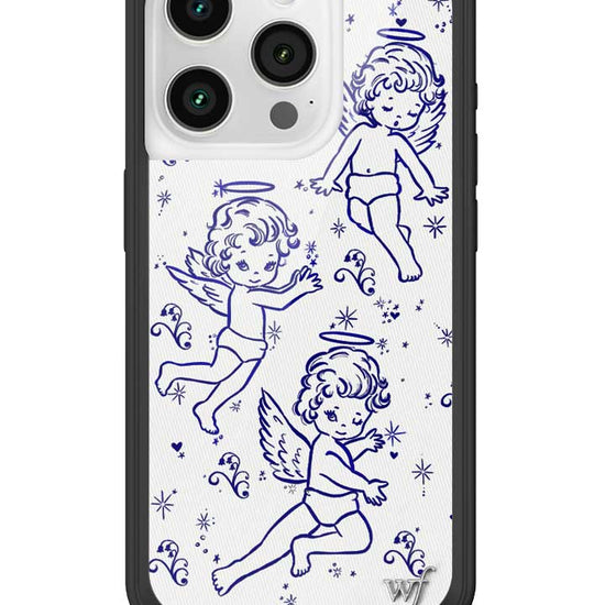 Wildflower Cherubs iPhone 15 Pro Case