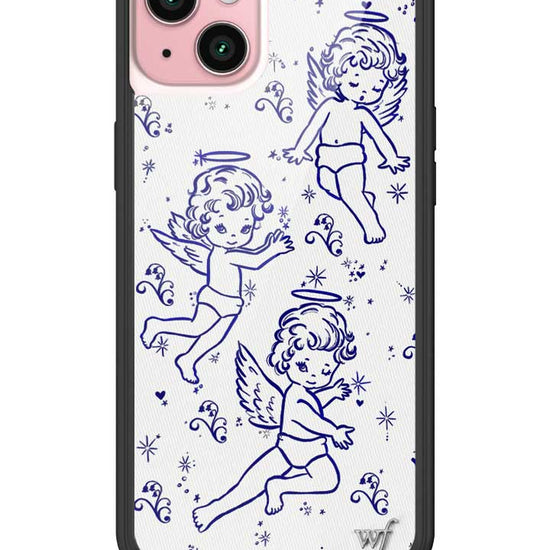 Wildflower Cherubs iPhone 15 Plus Case