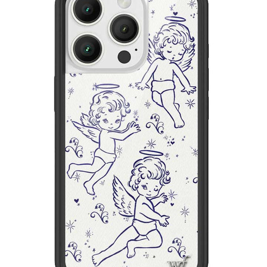 Wildflower Cherubs iPhone 16 Pro Case