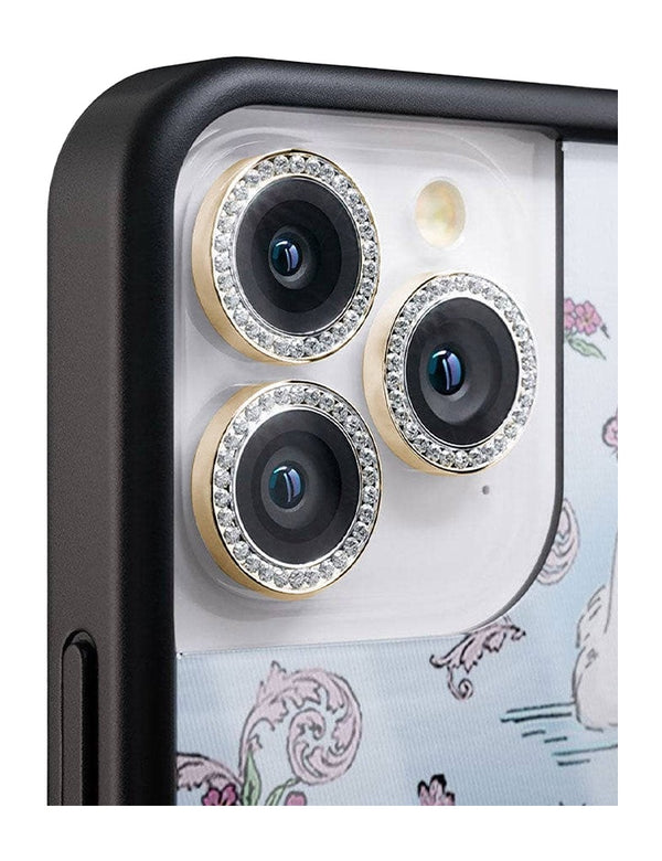 wildflower camera bling gold iphone 15 pro and 15 pro max