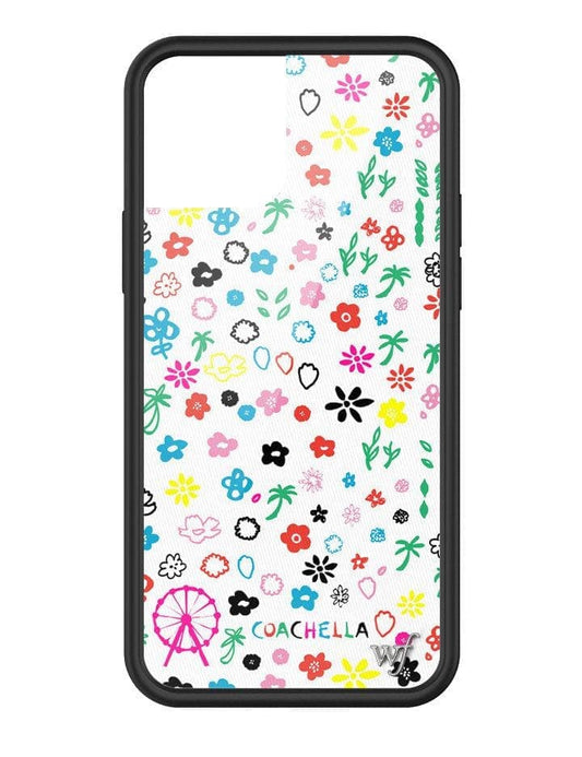 Wildflower Coachella White iPhone 12 / 12 Pro Case