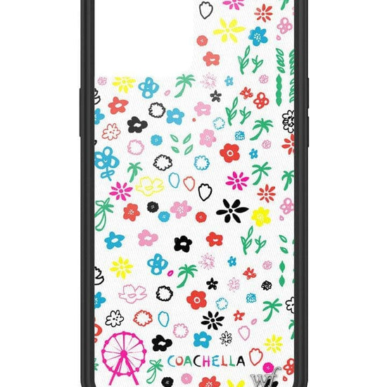 Wildflower Coachella White iPhone 12 Pro Max Case