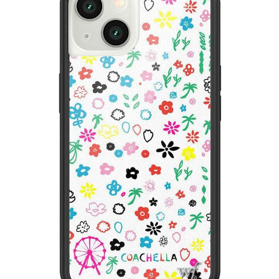 Wildflower Coachella White iPhone 13 Case