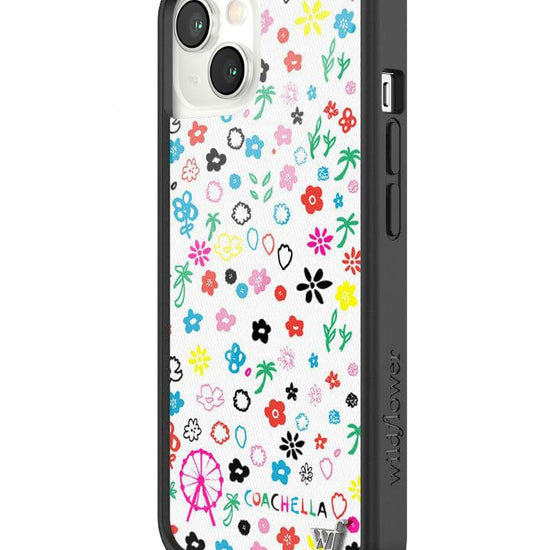 Wildflower Coachella White iPhone 13 Case