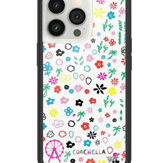 Wildflower Coachella White iPhone 13 Pro Case