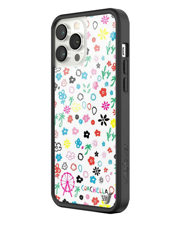 wildflower coachella iphone 13promax | white