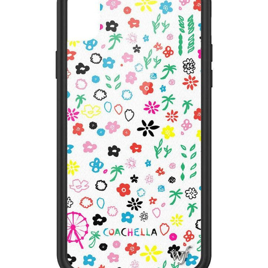 Wildflower Coachella White iPhone Xr Case