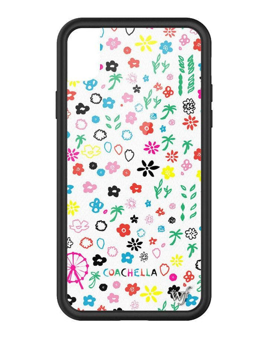 Wildflower Coachella White iPhone Xr Case