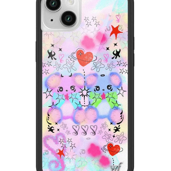 Wildflower Cotton Candy Teddies iPhone 14 Case