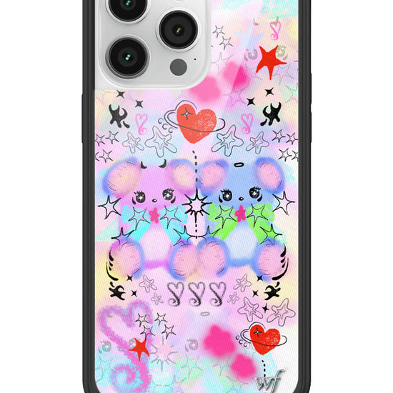 Wildflower Cotton Candy Teddies iPhone 14 Pro Max Case