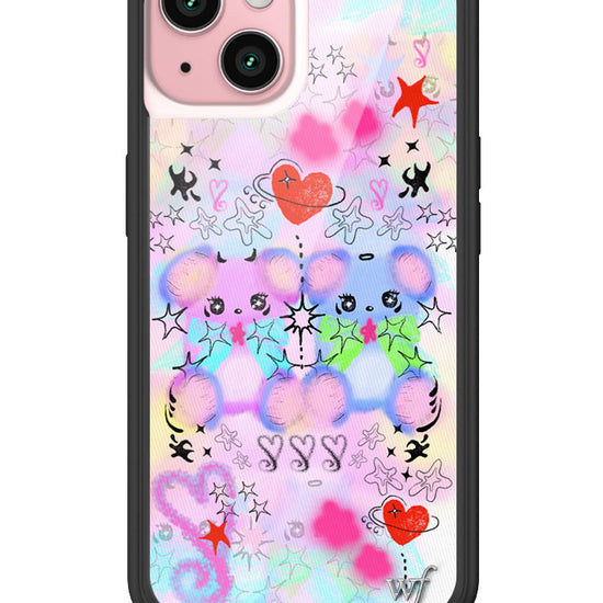 Wildflower Cotton Candy Teddies iPhone 15 Case