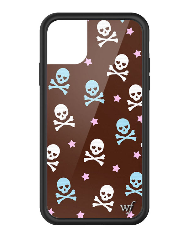 Wildflower Cross Bones iPhone 11 Case