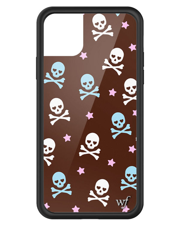 Wildflower Cross Bones iPhone 11 Pro Max Case