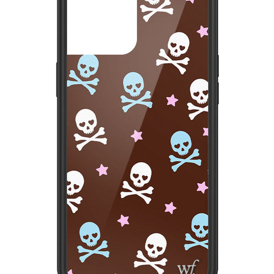 Wildflower Cross Bones iPhone 12 Pro Max Case