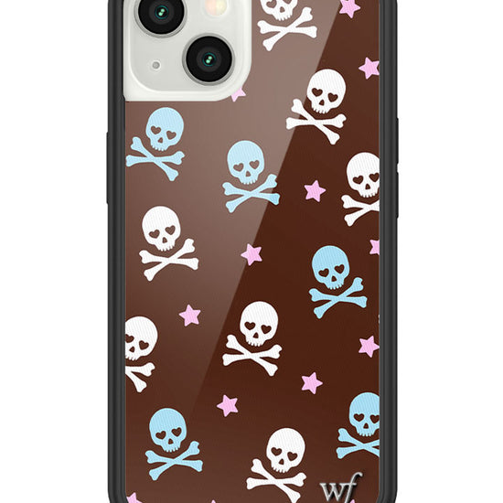 Wildflower Cross Bones iPhone 13 Case