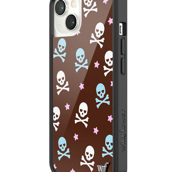 Wildflower Cross Bones iPhone 13 Case